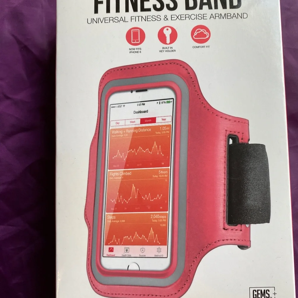 2- fitness arm phone bands